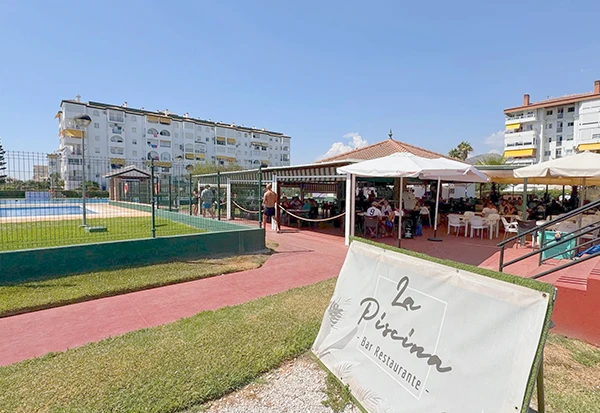Bar restaurant in Torrox Costa, Spain, with a cozy atmosphere and outdoor seating